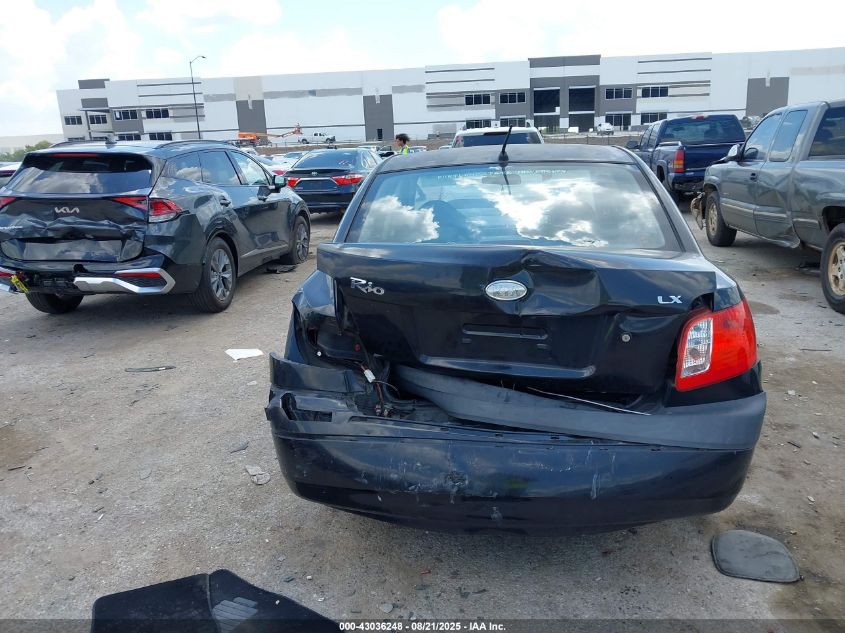 2008 Kia Rio Sx VIN: KNADE123X8631772 Lot: 43036248