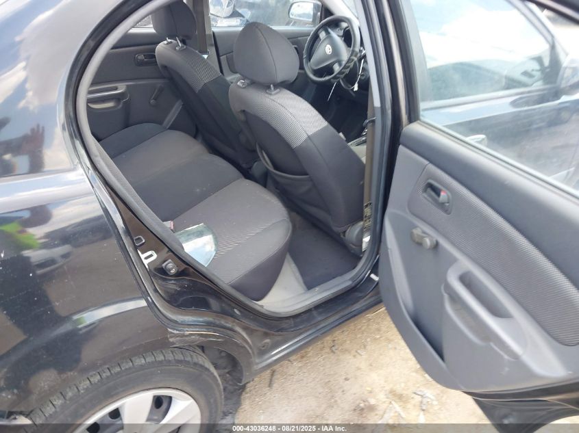 2008 Kia Rio Sx VIN: KNADE123X8631772 Lot: 43036248