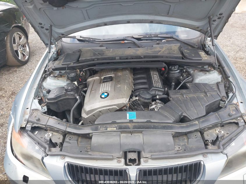 2006 BMW 325I VIN: WBAVB13566KX44600 Lot: 43036283