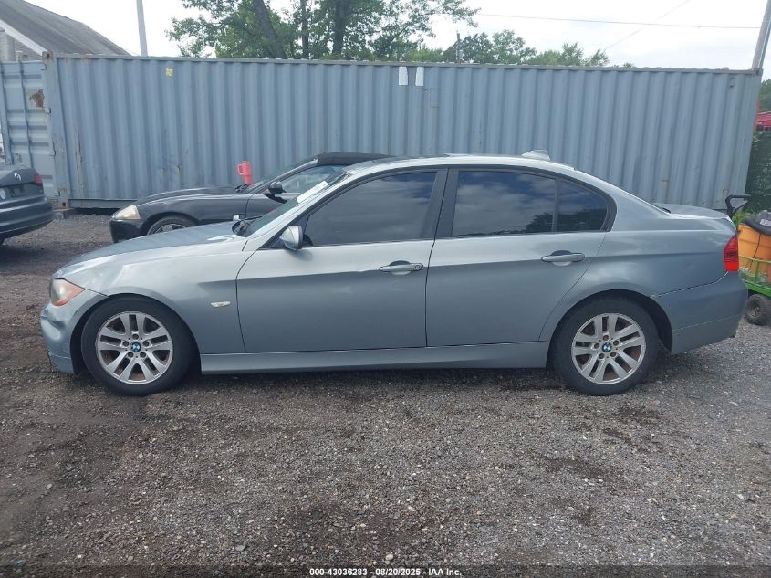 2006 BMW 325I VIN: WBAVB13566KX44600 Lot: 43036283