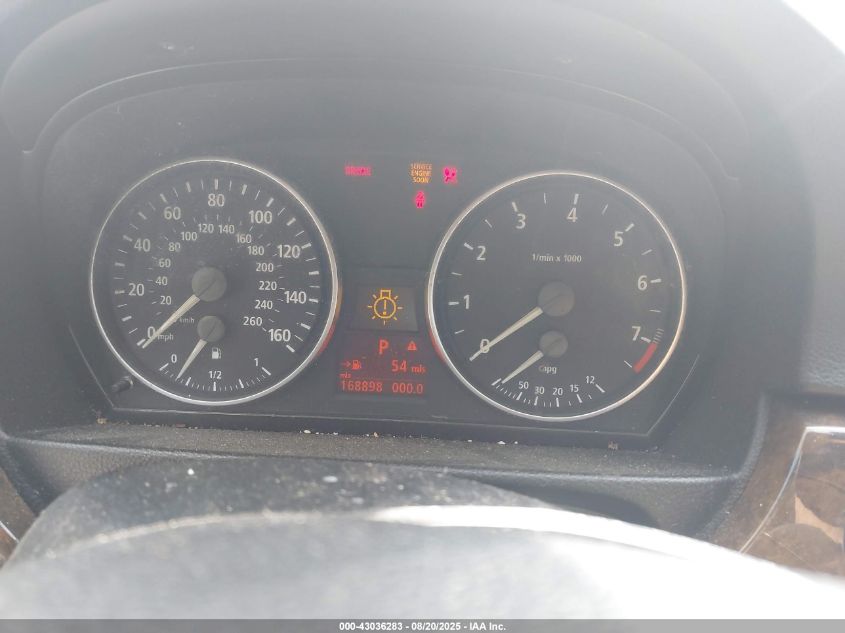 2006 BMW 325I VIN: WBAVB13566KX44600 Lot: 43036283