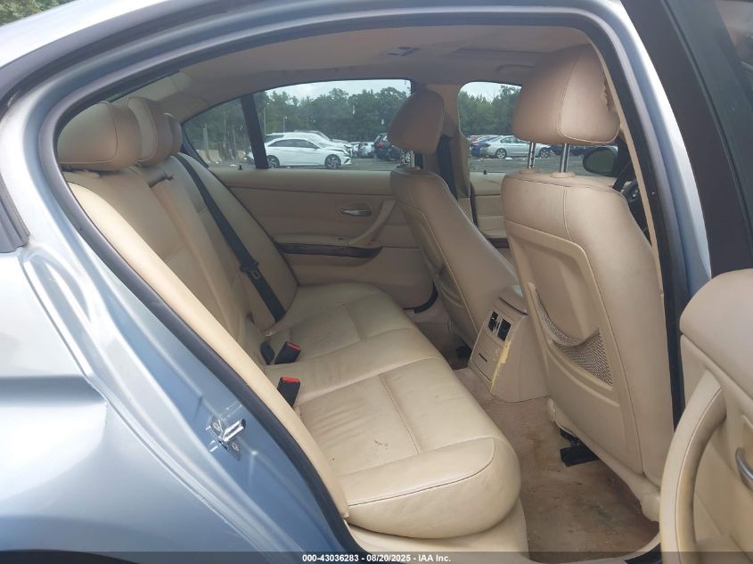 2006 BMW 325I VIN: WBAVB13566KX44600 Lot: 43036283