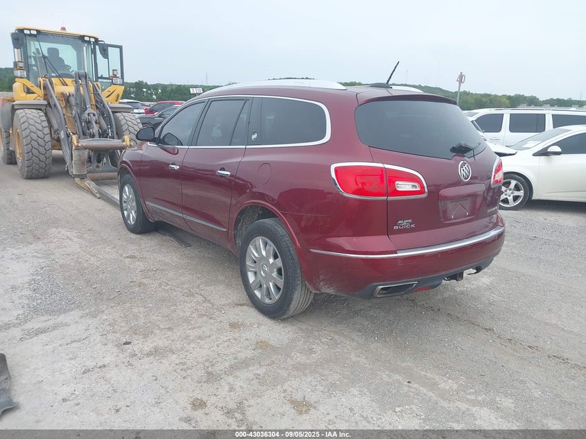 Vin: 5gakrbkdxgj158975, lot: 43530448, buick enclave leather 20163