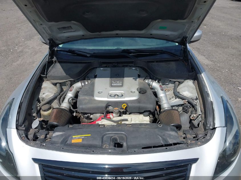 2011 Infiniti G37 VIN: JN1CV6AR2BM354132 Lot: 43036414