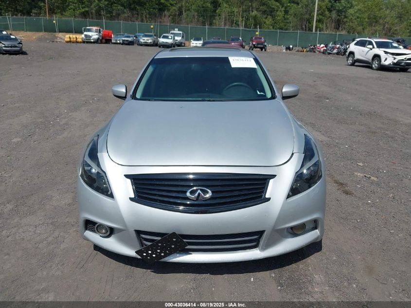 2011 Infiniti G37 VIN: JN1CV6AR2BM354132 Lot: 43036414