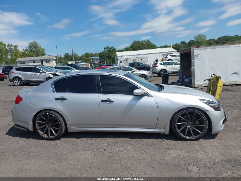 2011 Infiniti G37 VIN: JN1CV6AR2BM354132 Lot: 43036414