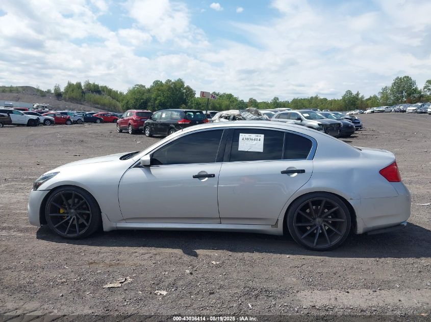 2011 Infiniti G37 VIN: JN1CV6AR2BM354132 Lot: 43036414