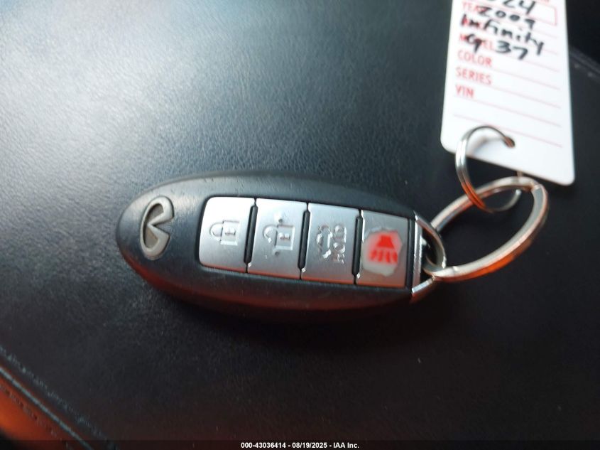 2011 Infiniti G37 VIN: JN1CV6AR2BM354132 Lot: 43036414