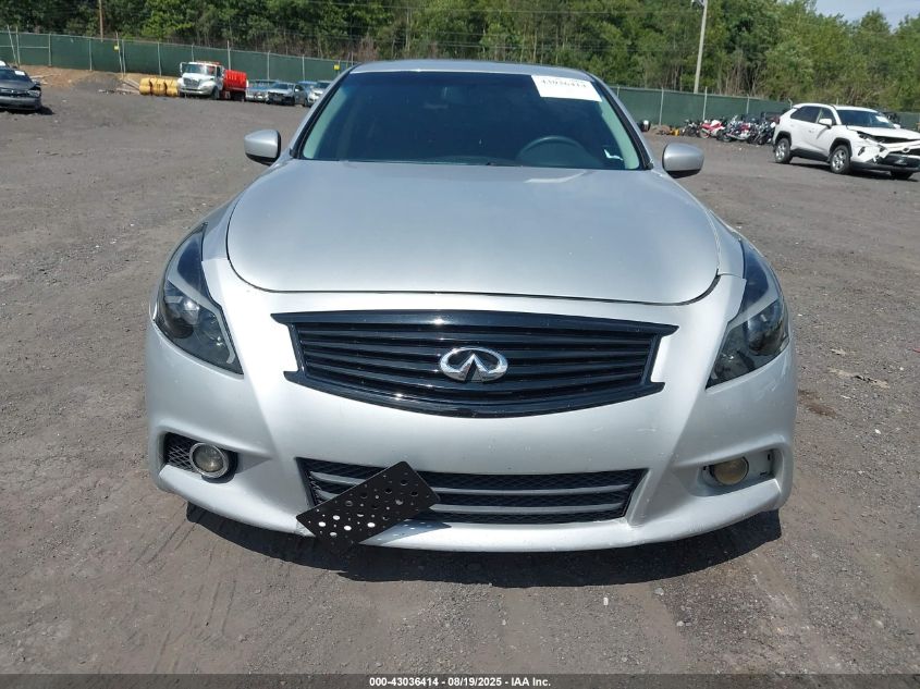 2011 Infiniti G37 VIN: JN1CV6AR2BM354132 Lot: 43036414