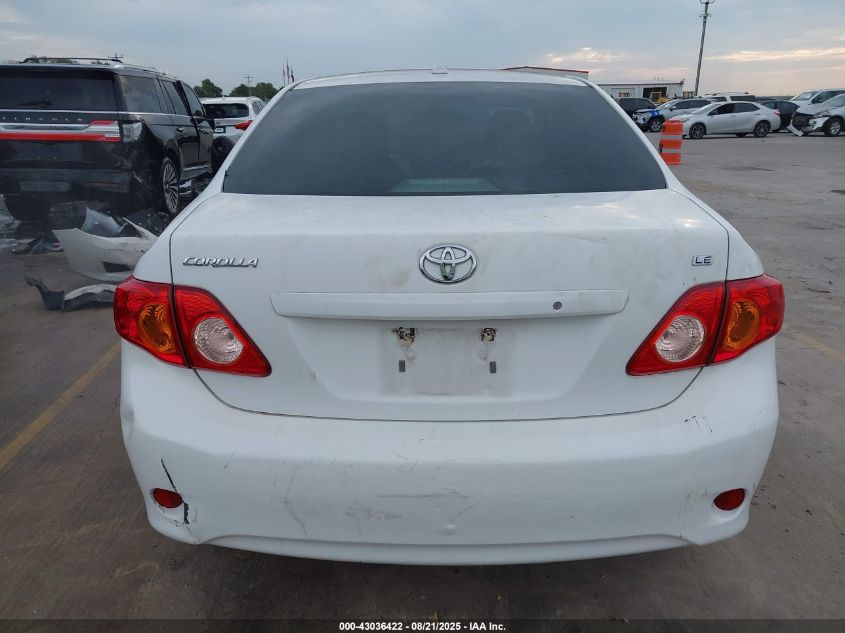 2009 Toyota Corolla Le VIN: 1NXBU40E09Z099209 Lot: 43036422