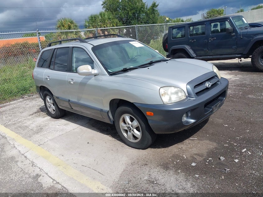 KM8SC13EX6U079655 2006 Hyundai Santa Fe Gls/Limited auction photo 1