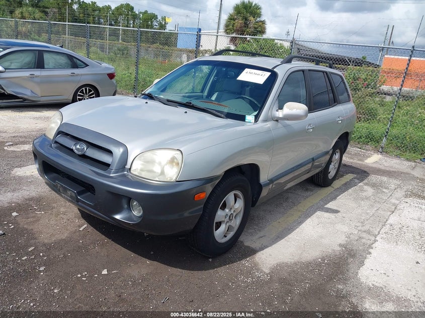KM8SC13EX6U079655 2006 HYUNDAI SANTA FE photo no. 2