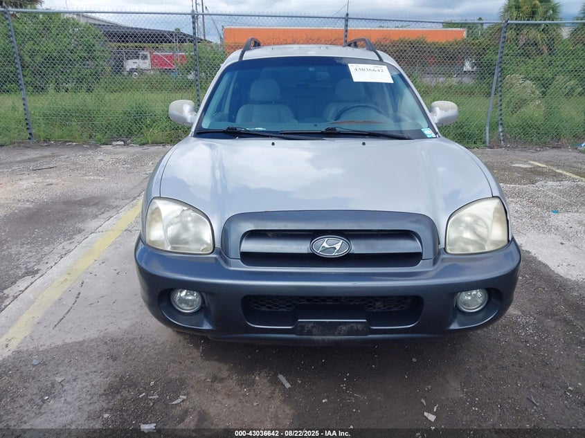 2006 Hyundai Santa Fe Gls/Limited VIN: KM8SC13EX6U079655 Lot: 43036642