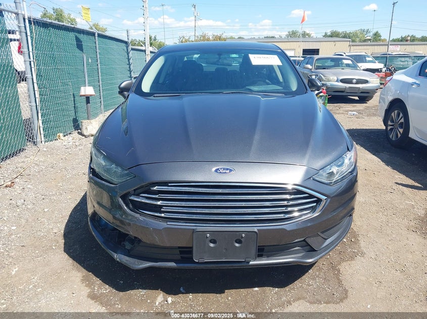 2017 Ford Fusion 2.0 Hybrid Se Grey Lot 111043036677 Vin 3FA6P0LU1HR222973