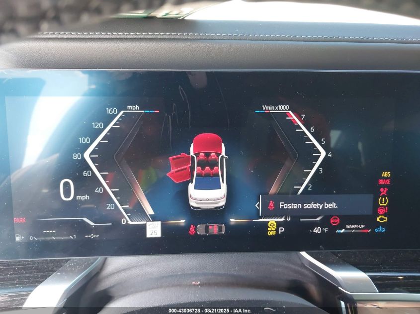 2025 BMW 7 Series - WBA33EH09SCV39043