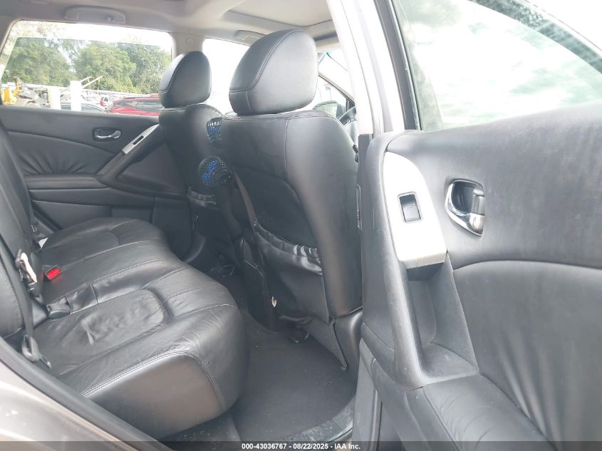 2010 Nissan Murano Sl VIN: JN8AZ1MW9AW118467 Lot: 43036767