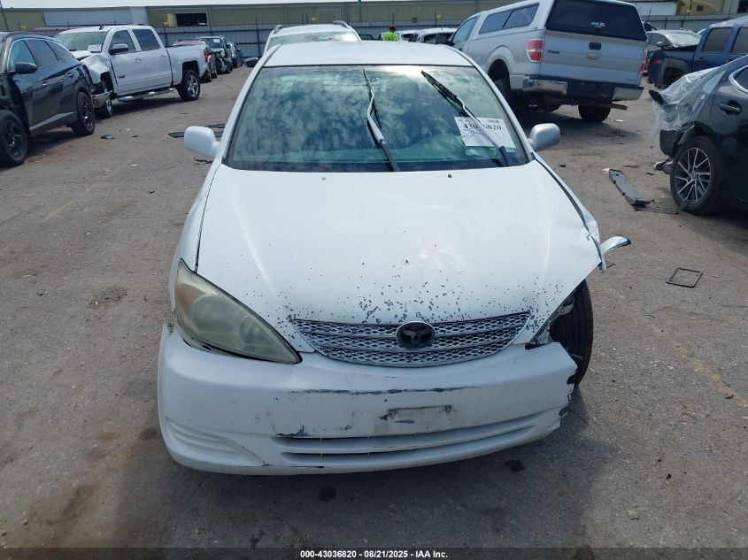 2002 Toyota Camry Le V6 VIN: 4T1BF30K72U022479 Lot: 43036820