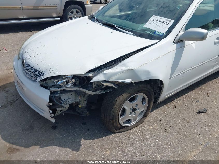 2002 Toyota Camry Le V6 VIN: 4T1BF30K72U022479 Lot: 43036820