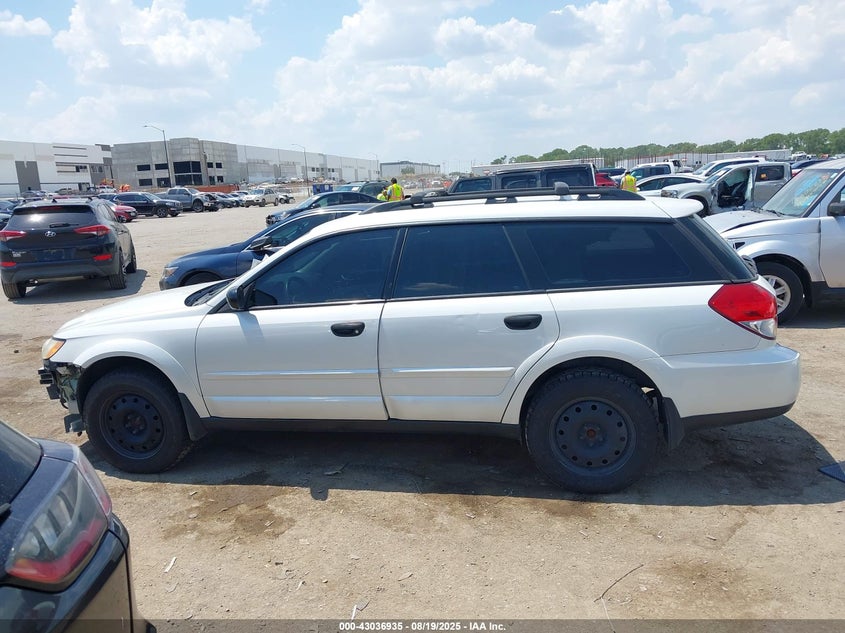 2009 Subaru Outback 2.5I VIN: 4S4BP61C496330343 Lot: 43036935