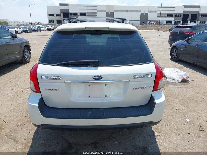 2009 Subaru Outback 2.5I VIN: 4S4BP61C496330343 Lot: 43036935