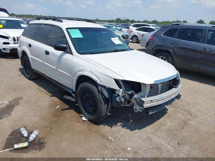 4S4BP61C496330343 2009 Subaru Outback 2.5I auction photo 1