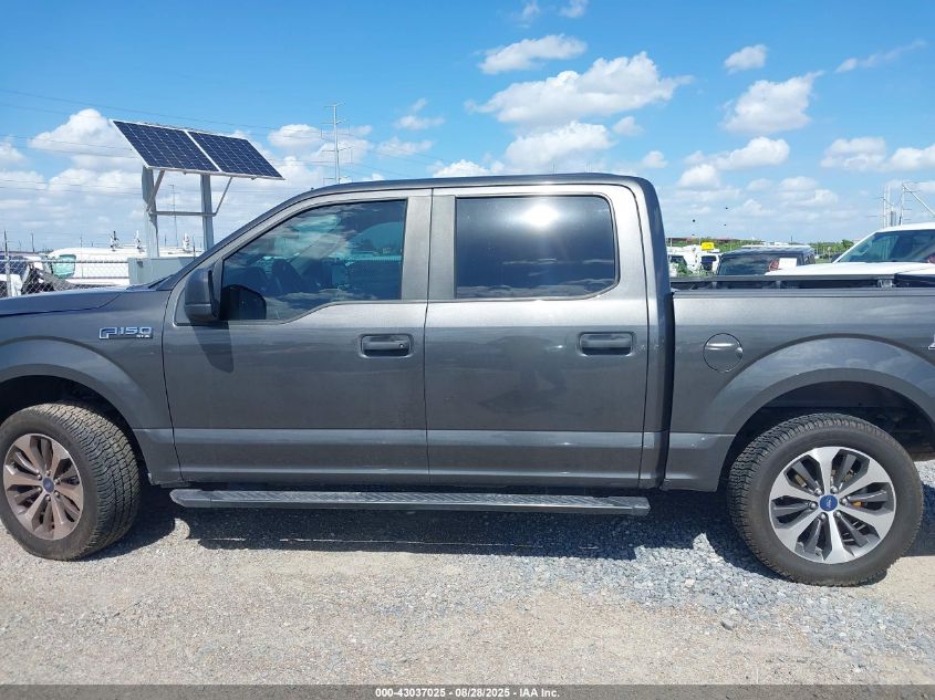 2019 Ford F-150 Xl VIN: 1FTEW1CP2KKF15172 Lot: 43037025