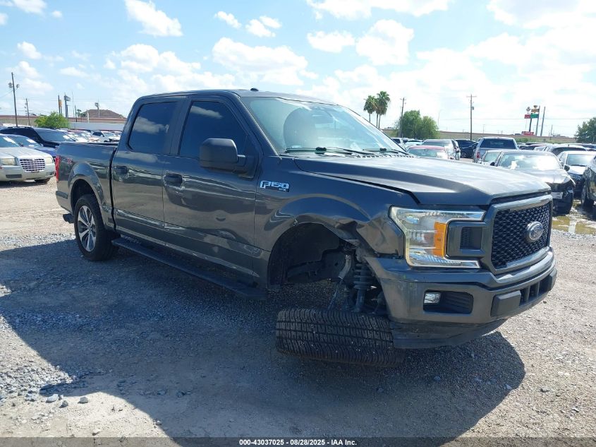 2019 Ford F-150 Xl VIN: 1FTEW1CP2KKF15172 Lot: 43037025