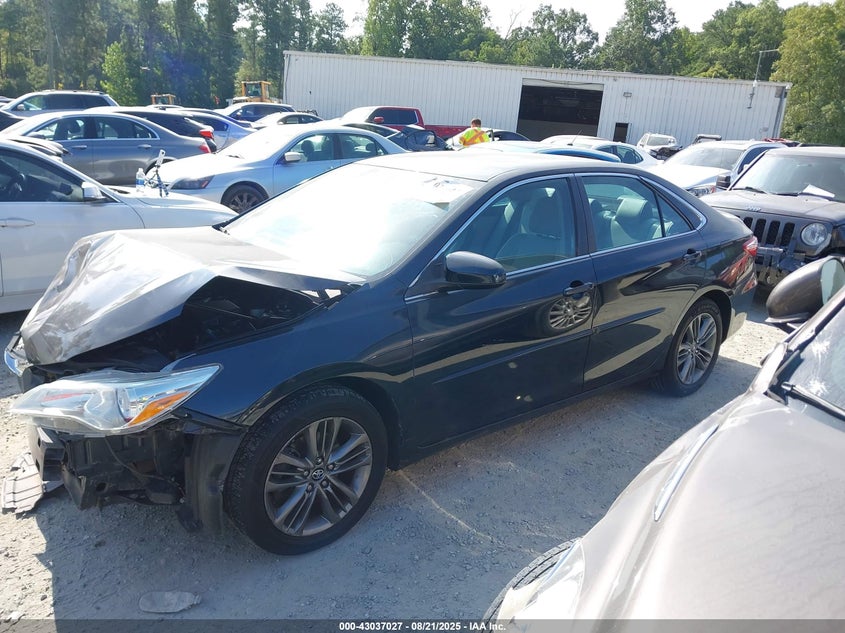 2016 Toyota Camry Se VIN: 4T1BF1FK6GU253747 Lot: 43037027