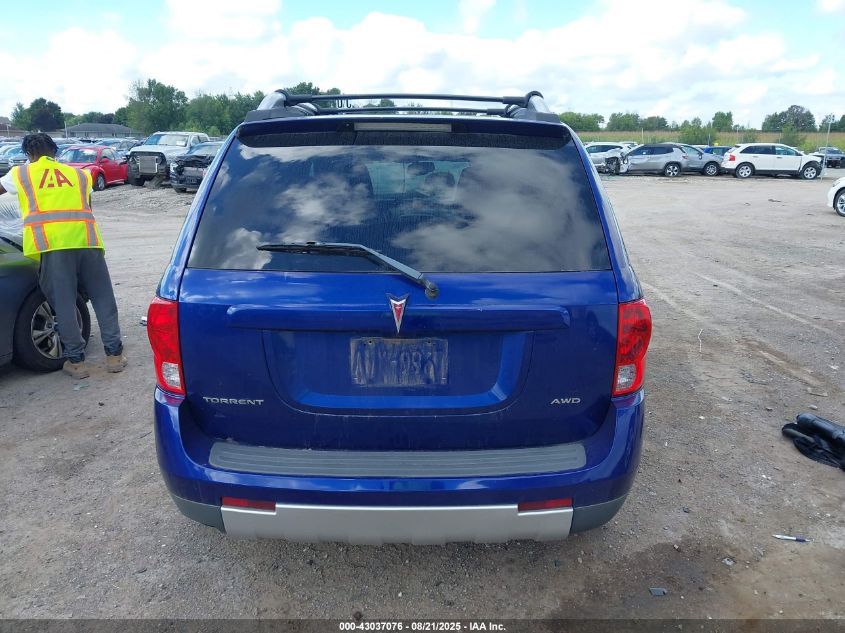 2006 Pontiac Torrent VIN: 2CKDL73F666208619 Lot: 43037076