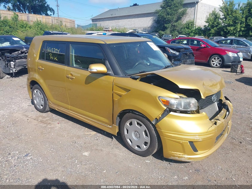 2008 Scion Xb gold wagon gasoline JTLKE50EX81057030 photo #1