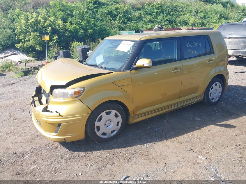2008 Scion Xb gold wagon gasoline JTLKE50EX81057030 photo #3