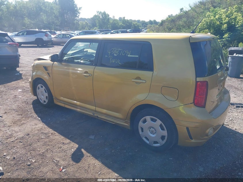 2008 Scion Xb gold wagon gasoline JTLKE50EX81057030 photo #4