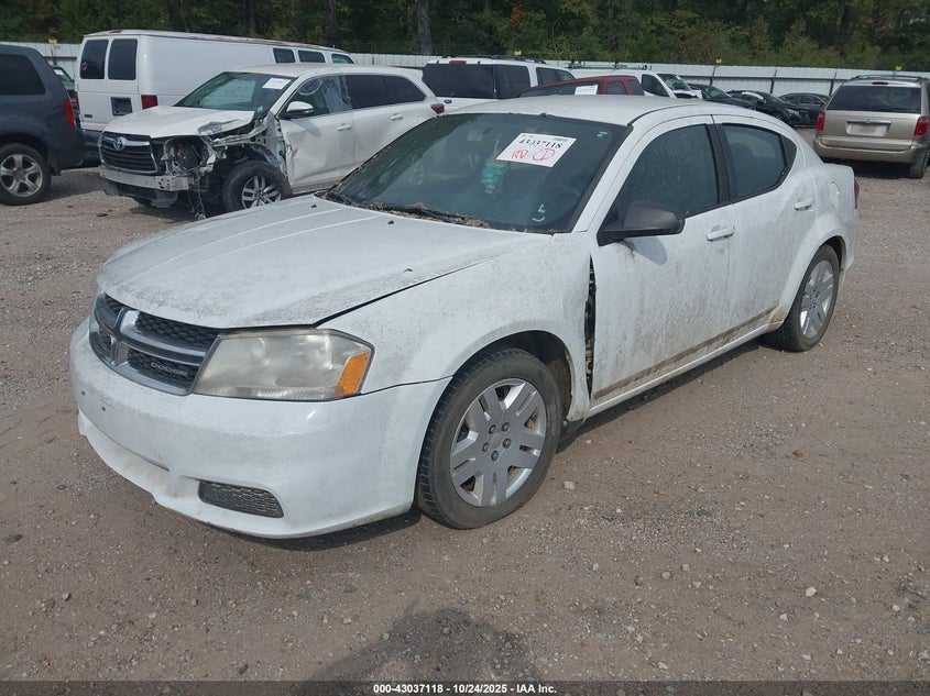 Vin: 1b3bd4fb1bn598779, lot: 43531262, dodge avenger express 20112