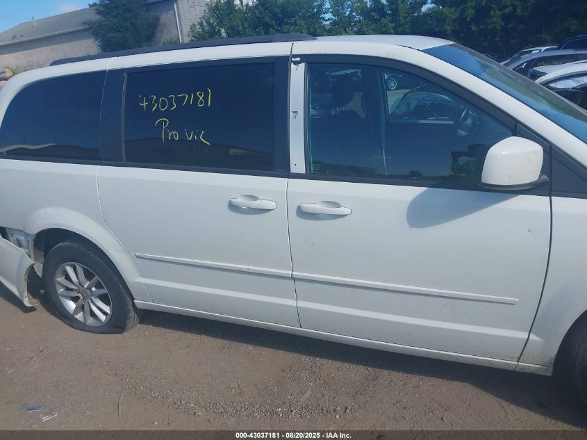 2013 Dodge Grand Caravan Sxt VIN: 2C4RDGCG6DR760460 Lot: 43037181