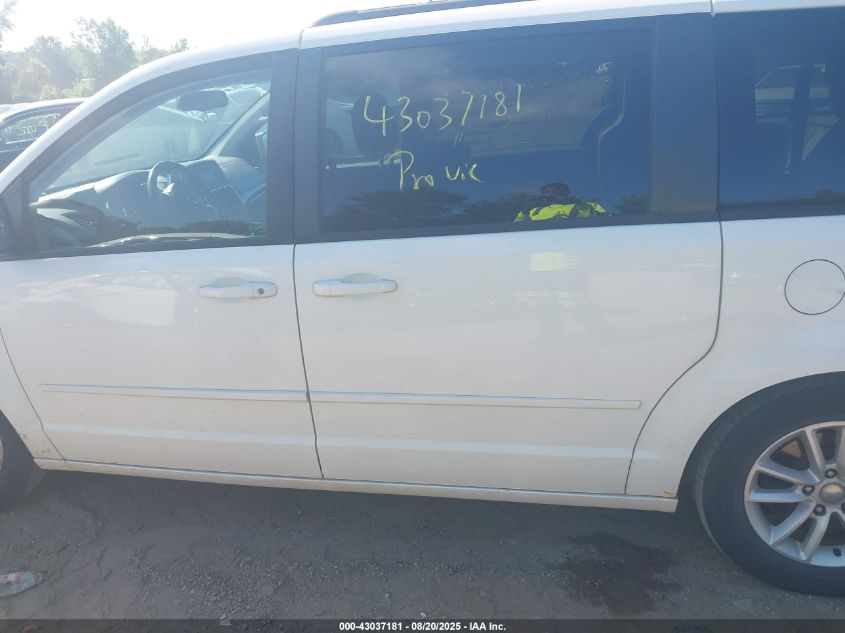 2013 Dodge Grand Caravan Sxt VIN: 2C4RDGCG6DR760460 Lot: 43037181