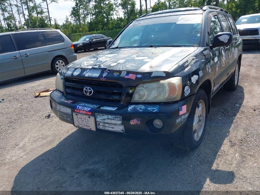 2004 Toyota Highlander Limited V6 VIN: JTEDP21A840032261 Lot: 43037345