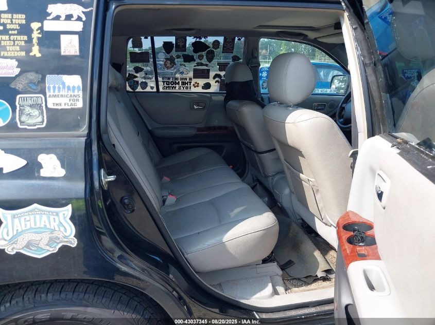 2004 Toyota Highlander Limited V6 VIN: JTEDP21A840032261 Lot: 43037345