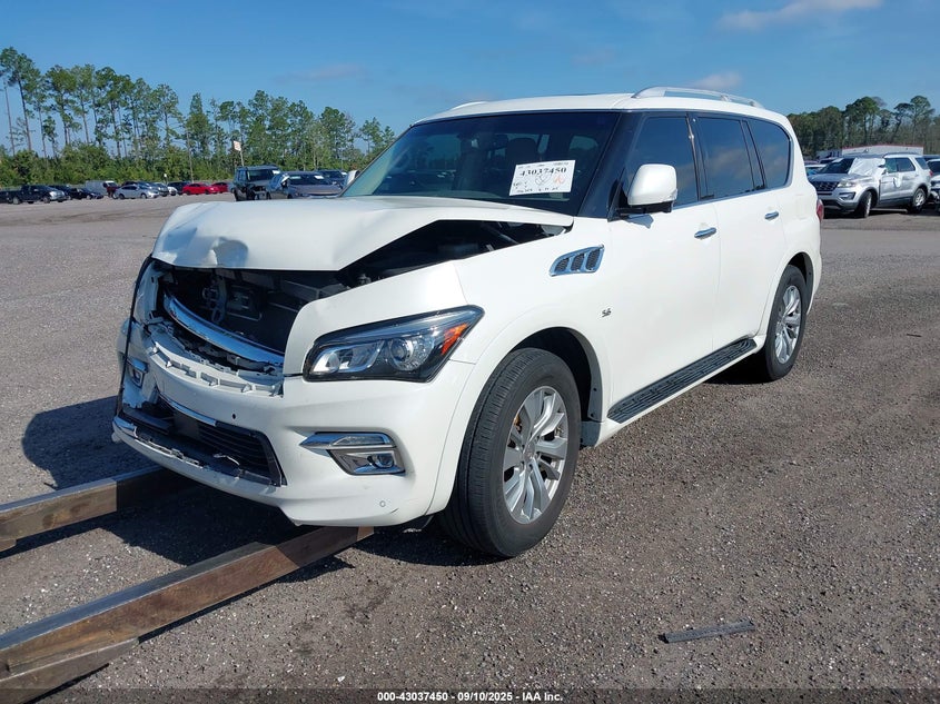 Vin: jn8az2nf0h9643429, lot: 43531594, infiniti qx80 20172