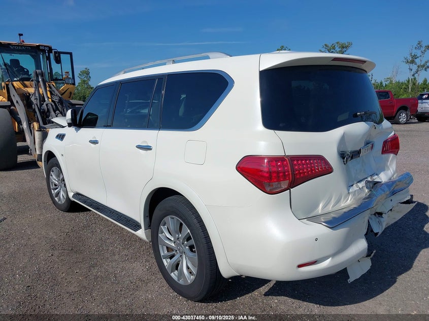 Vin: jn8az2nf0h9643429, lot: 43531594, infiniti qx80 20173
