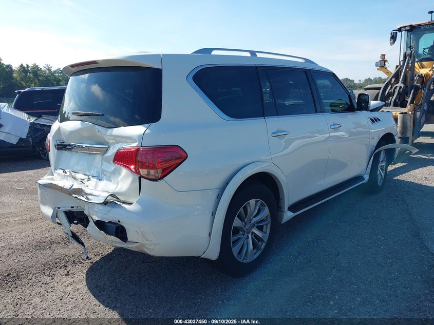 Vin: jn8az2nf0h9643429, lot: 43531594, infiniti qx80 20174