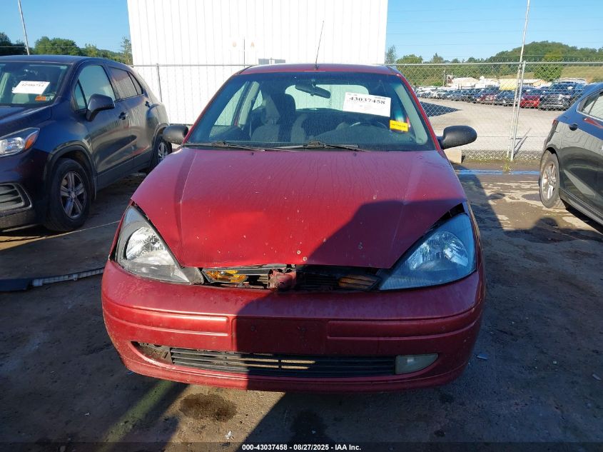 2003 Ford Focus Zx3 VIN: 3FAFP31373R166784 Lot: 43037458
