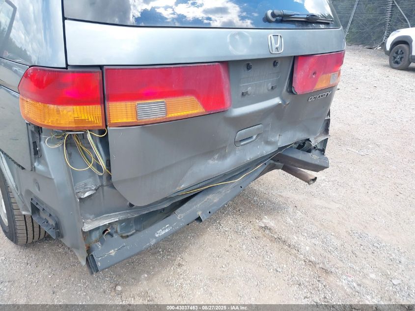 2002 Honda Odyssey Ex VIN: 2HKRL18602H515843 Lot: 43037463