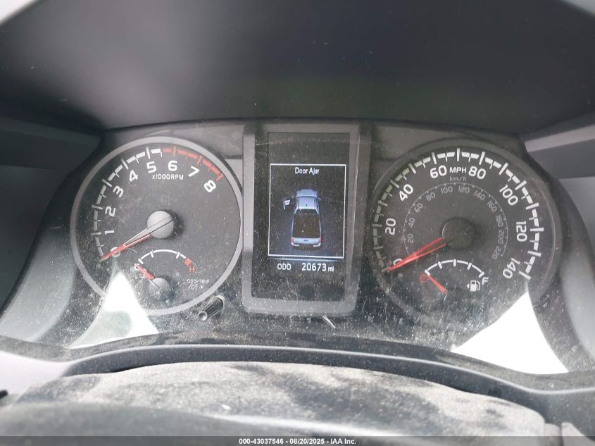 2023 Toyota Tacoma Sr VIN: 3TYSX5EN6PT021792 Lot: 43037546