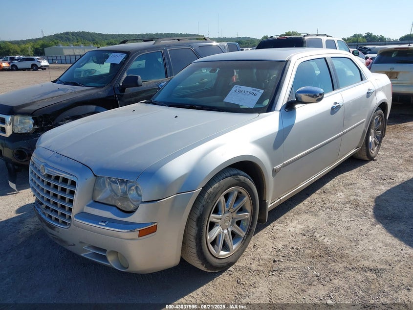 2005 Chrysler 300C silver sedan gasoline 2C3AA63H45H521896 photo #3