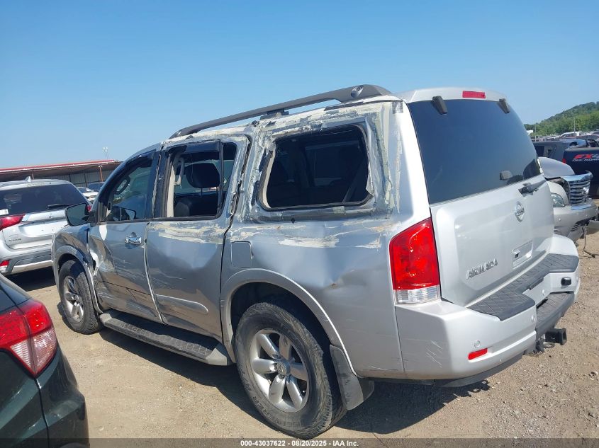 2012 Nissan Armada Sv VIN: 5N1AA0NC2CN616645 Lot: 43037622