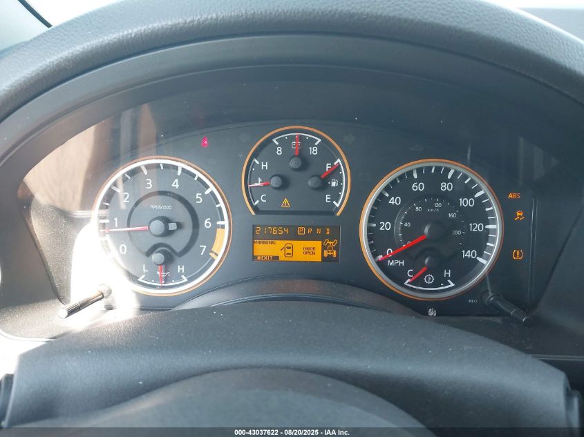 2012 Nissan Armada Sv VIN: 5N1AA0NC2CN616645 Lot: 43037622