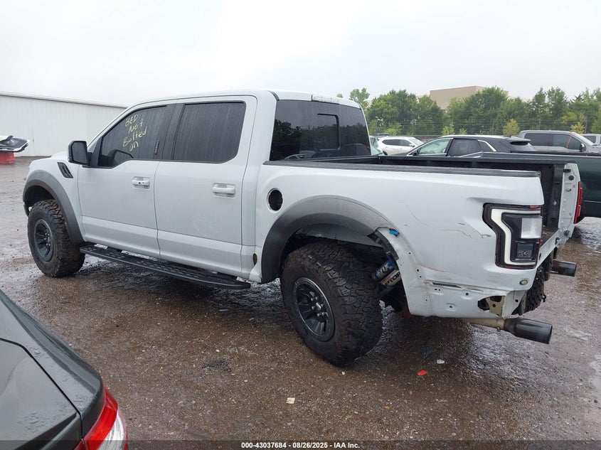 2017 Ford F-150 Raptor VIN: 1FTFW1RGXHFB81776 Lot: 43037684