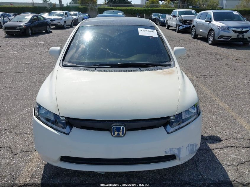 2007 Honda Civic Lx VIN: JHMFA16547S001018 Lot: 43037692