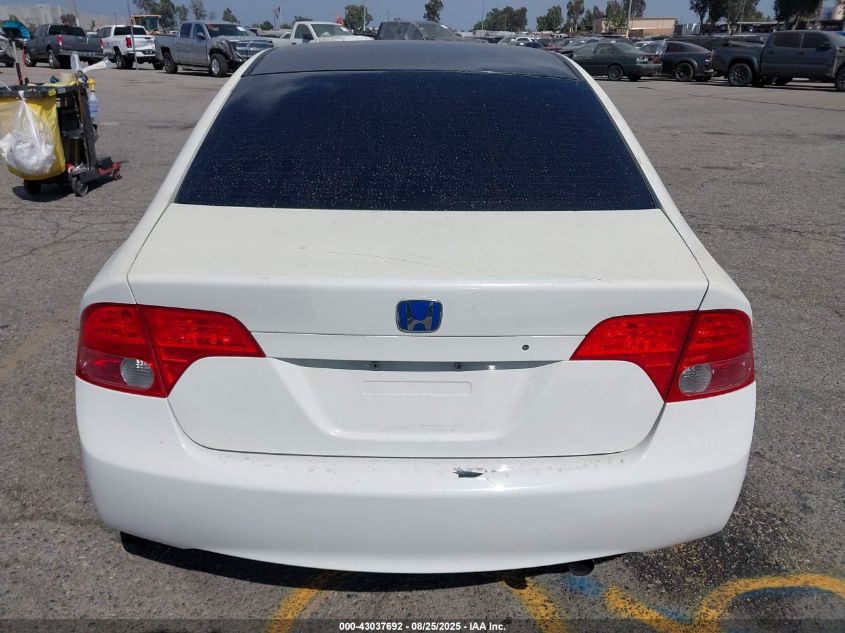 2007 Honda Civic Lx VIN: JHMFA16547S001018 Lot: 43037692