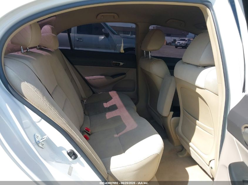 2007 Honda Civic Lx VIN: JHMFA16547S001018 Lot: 43037692